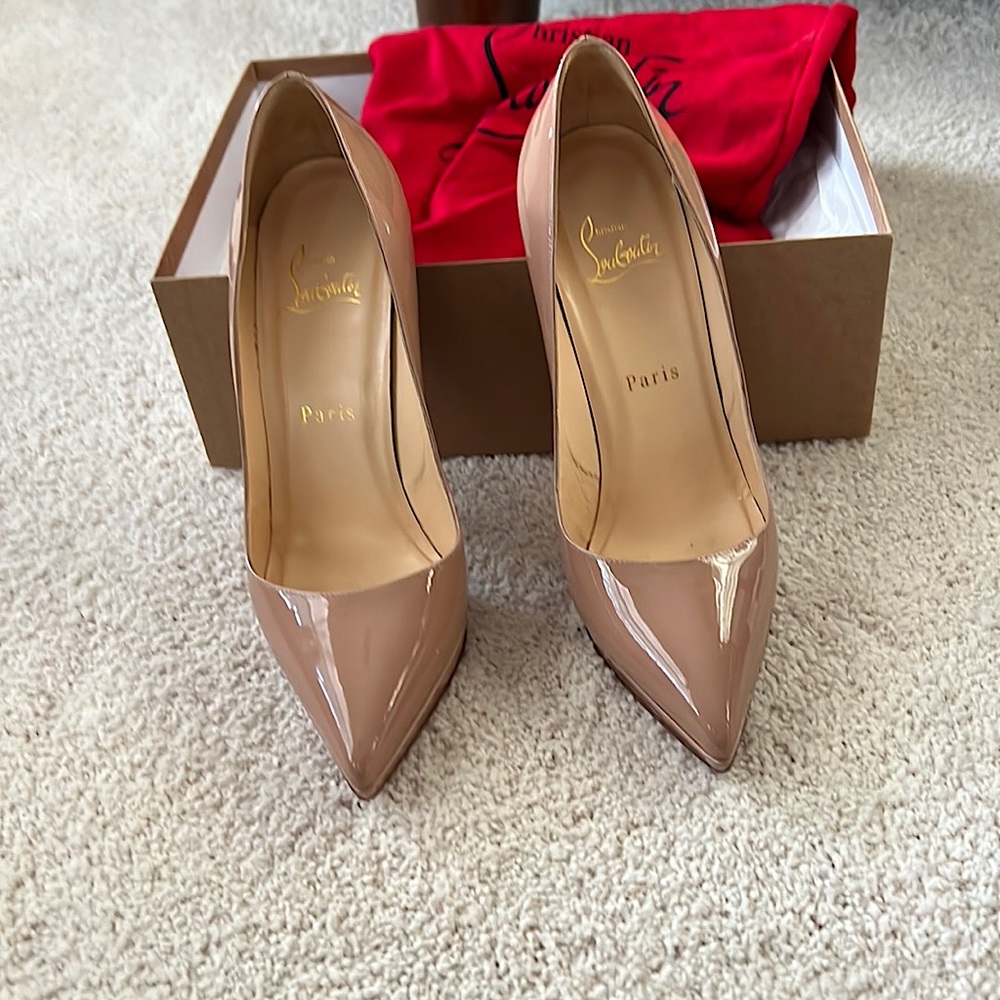 Christian Louboutin Pigalle Plato 120 Patent Calf